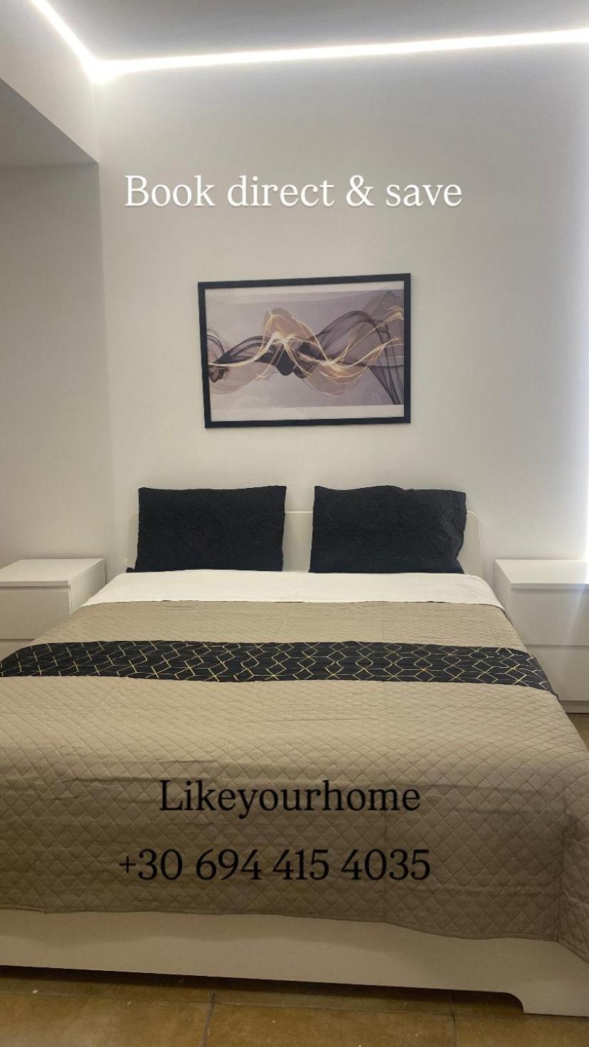 Navy Apartment With Mountain View &Private Parking Vátos 外观 照片